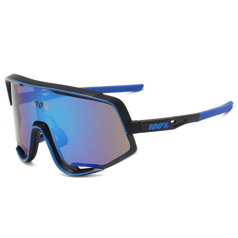 Black frame blue film logo