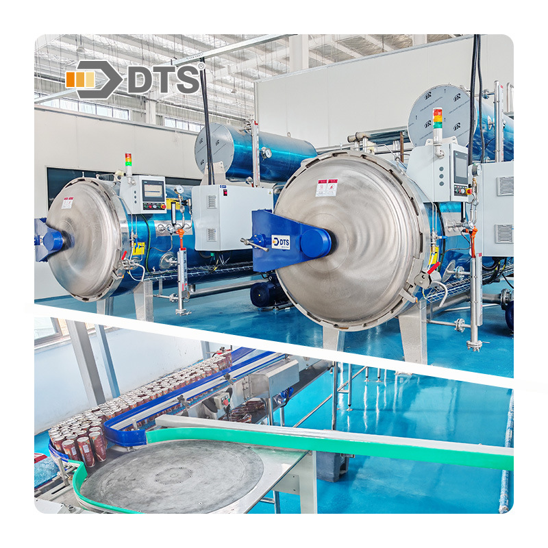 全自动果汁高压杀菌锅 不锈钢双层中性饮料杀菌釜 高温灭菌锅