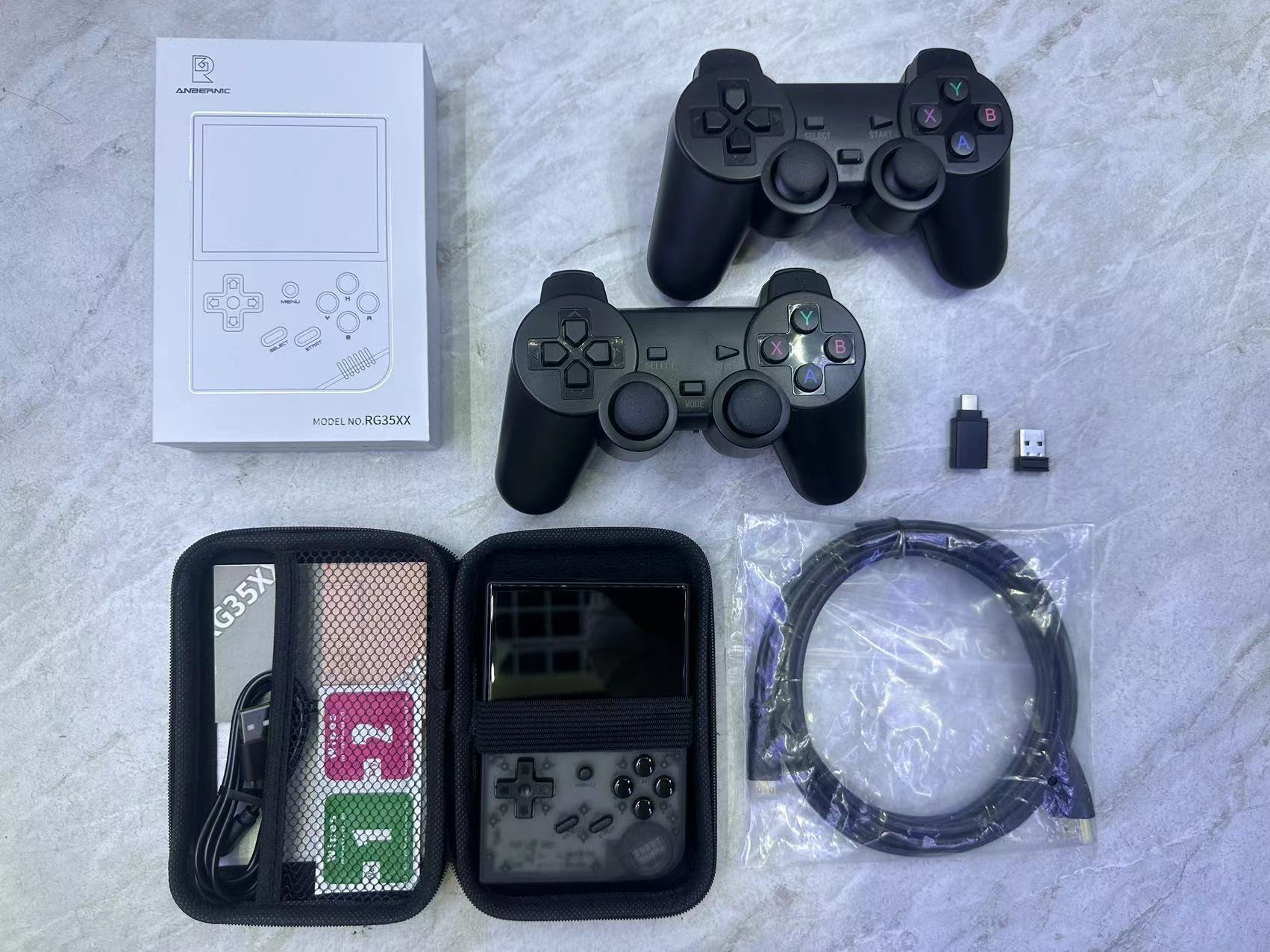 RG35XX consola de juegos portátil 2024 mini arcade retro portátil Game Box portátil de código abierto Linux