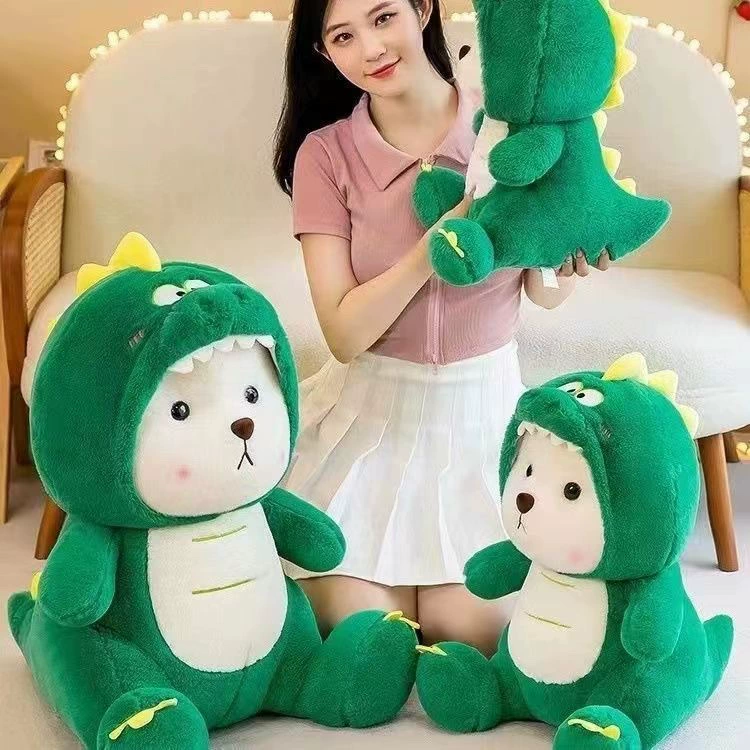 Plush doll strawberry bear, removable hat, multi-size 35–100 cm, with mini bears