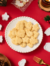 聖誕節餅干模具糖霜曲奇姜餅人迷你按壓式工卡通立體黃油烘焙家用