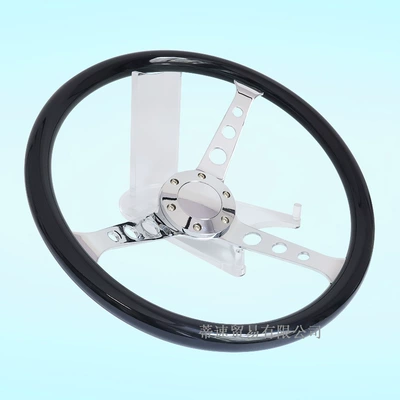 Sales Car Modification Glossy Black: Steering wheel