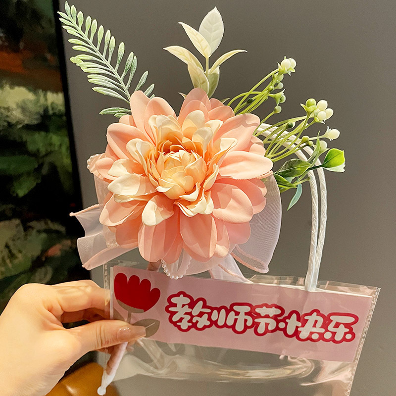 教师节送女老师实用礼物圆珠笔高档花束礼物高颜值玫瑰花签字笔|undefined