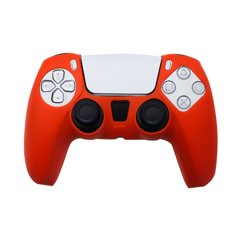 PS5 caso de silicona PS5 GamePad funda protectora ps5 mango funda protectora cubierta de polvo de inyección de combustible de alta calidad