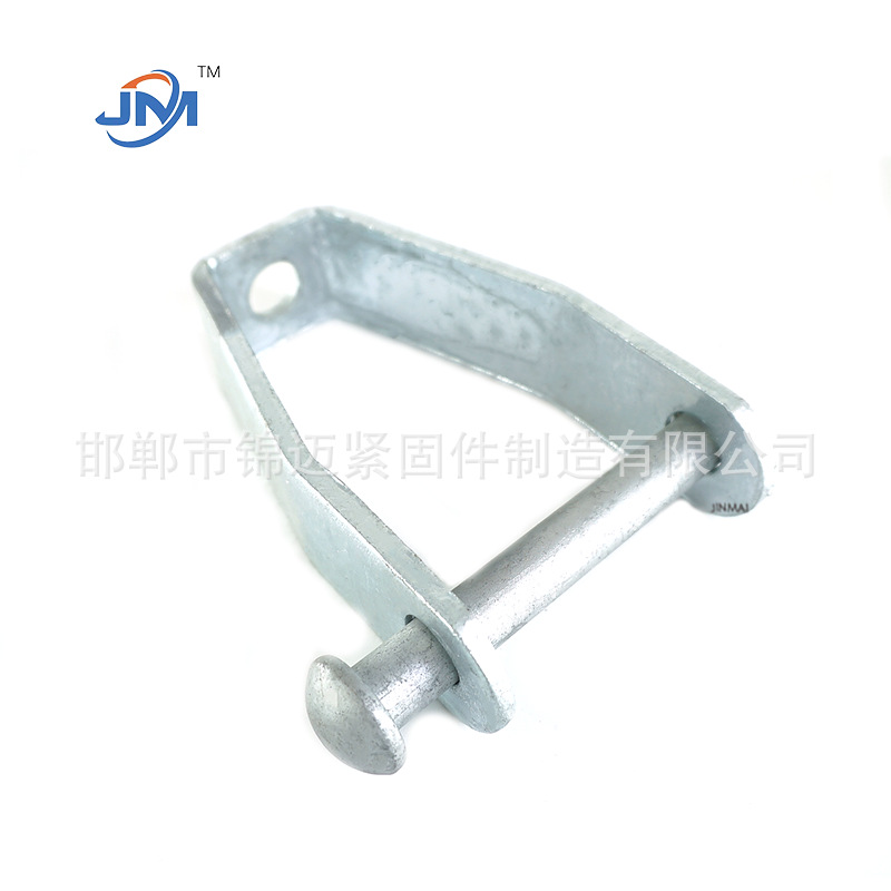 工厂直销 电力金具D型铁支架 可生产定制各种电力线路金属配件