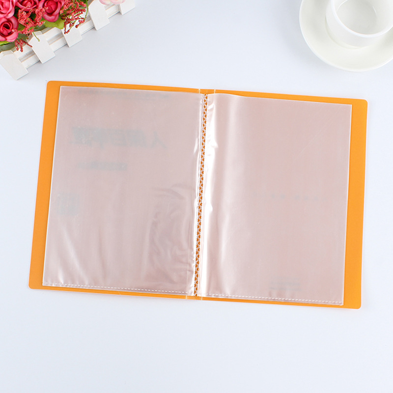 폴더 투명 삽입 종이 저장 가방 대용량 구성 유물 다층 사무용품 정보 책