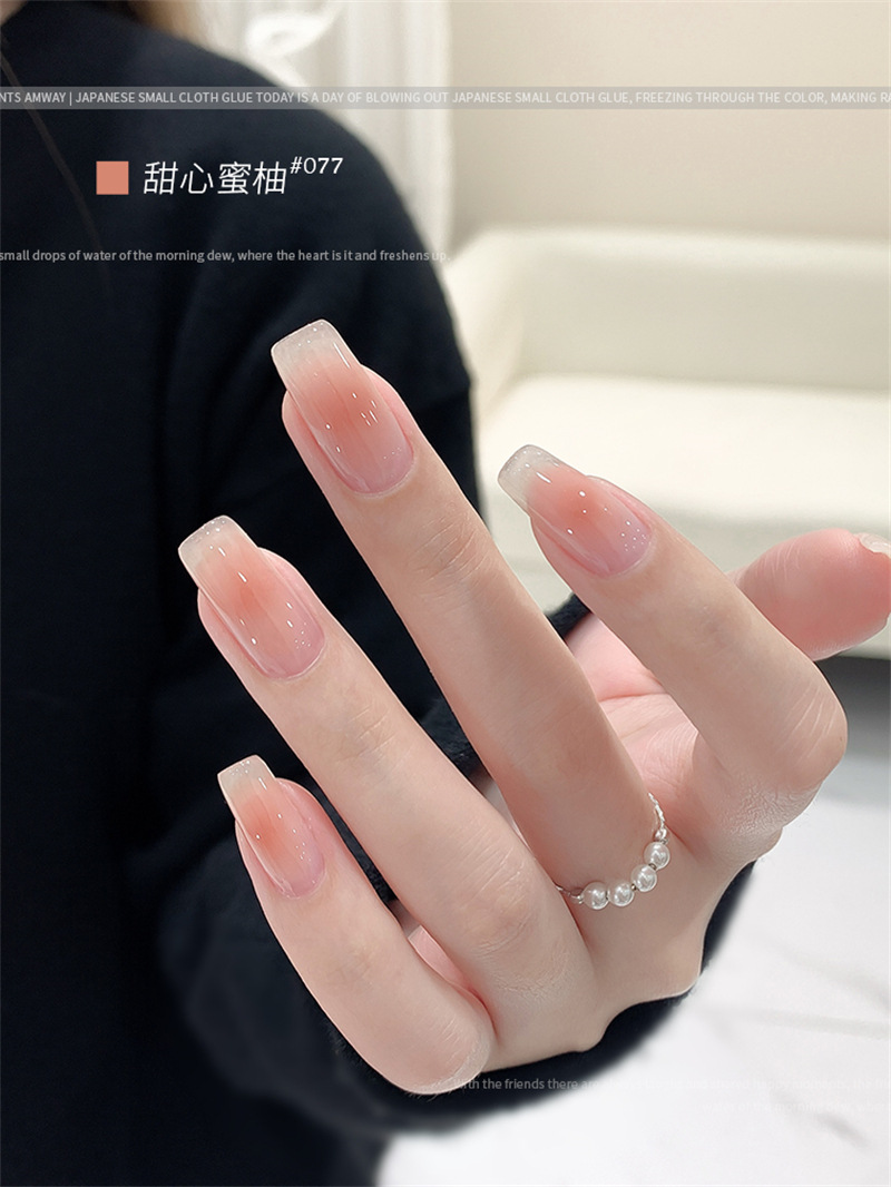 KaSi fototerapia Esmalte de uñas pegamento 2023 nueva primavera y el verano popular blanco lechoso nude rojo cereza salón especial