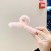 Cute hairgrip, big fashionable crab pin, plush shark, Korean style, new collection, wholesale