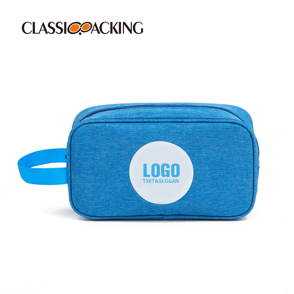 Fabricante de nueva bolsa de belleza logotipo impreso de gran capacidad producto de cuidado de la piel bolsa de almacenamiento multifuncional bolsa de cosméticos portátil