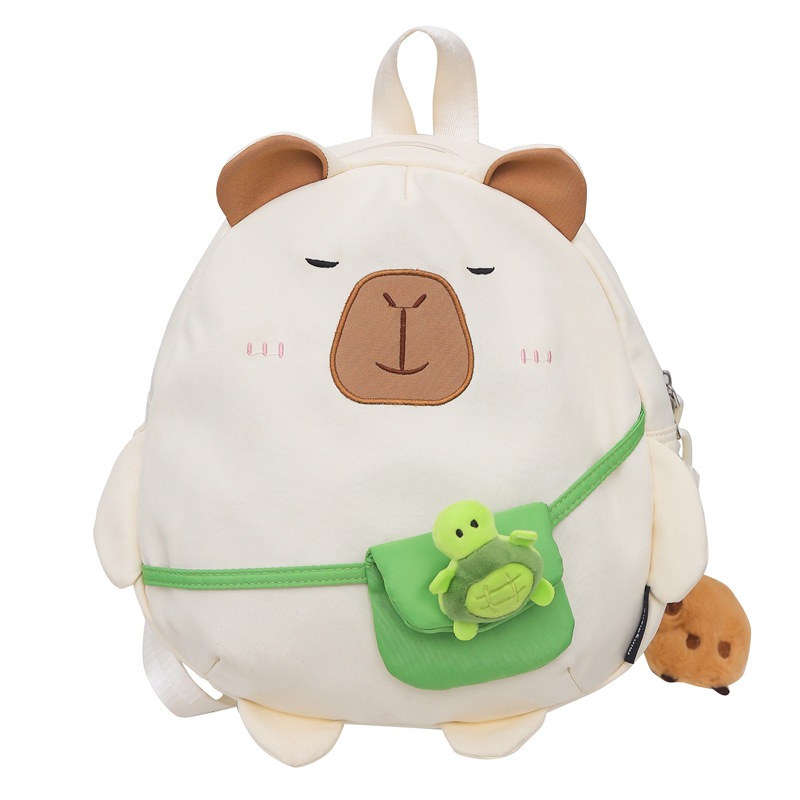 Mochila japonesa encantadora de dibujos animados 2024 nueva extraña mochila de muñeca de gran capacidad de muñeca de estudiantes