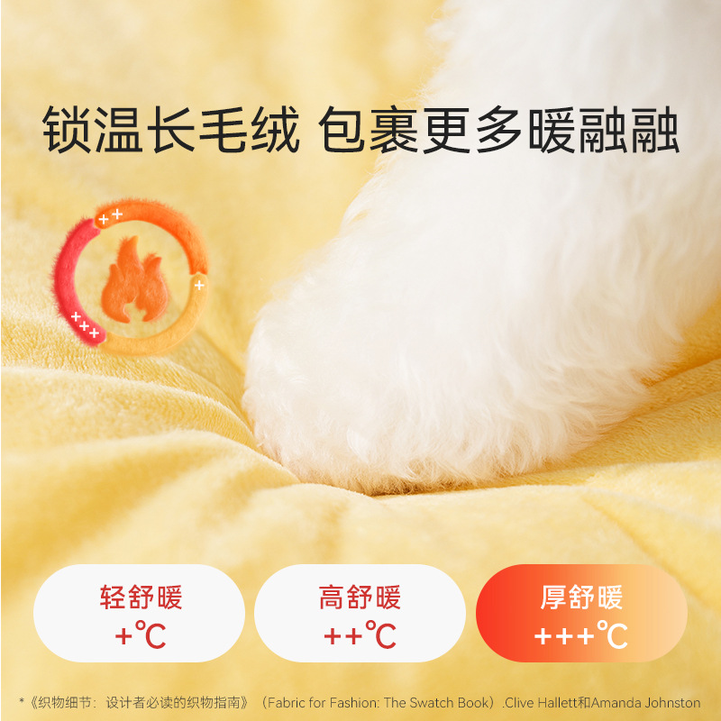 Otoño y invierno perros peludos largos calentamiento grueso pequeño monstruo perros dormir profundamente perros gatos y gatos pequeños y medianos perros perros