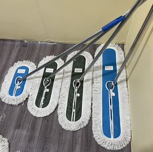 Factory Direct supply flat mop screw cloth head mop head replacement cloth cotton thread mop row mop large small size mop