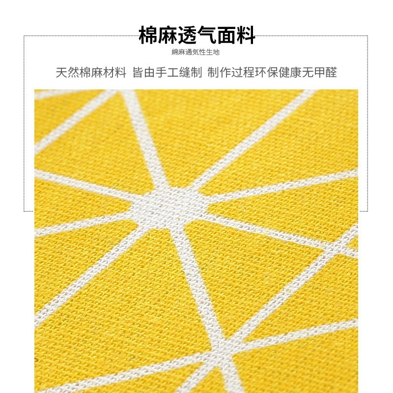 厚い両面の綿麻のテーブルの椅子は通気性の布芸の椅子を敷きます。|undefined
