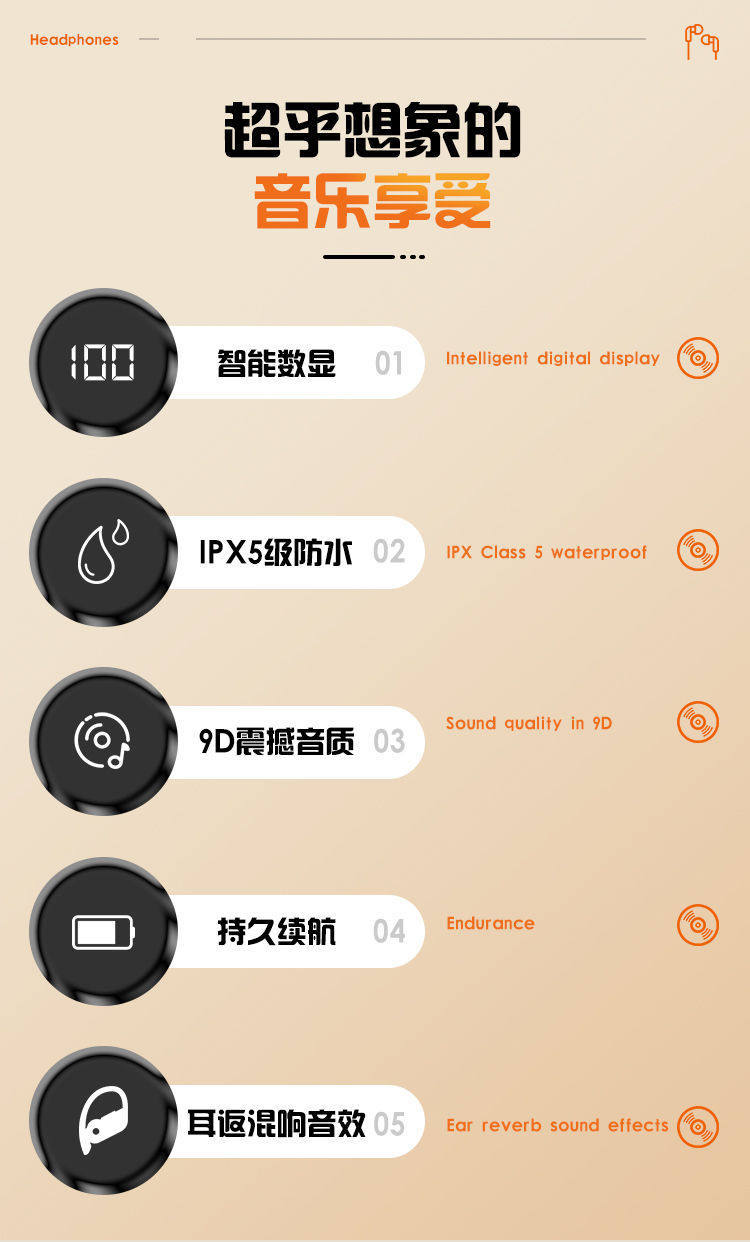 Neck-hanging wireless Bluetooth earphones with ultra-long battery life and high capacity, 2024 new model for sports and running, comfortable to wear for extended periods without ear pain