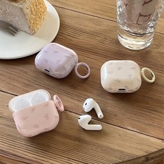 インスタ映えするカラフルな蝶結びのデザインで、Apple AirPods 第4世代、Pro3、イヤホンケース、2025年新作ワイヤレス2に適しています。
