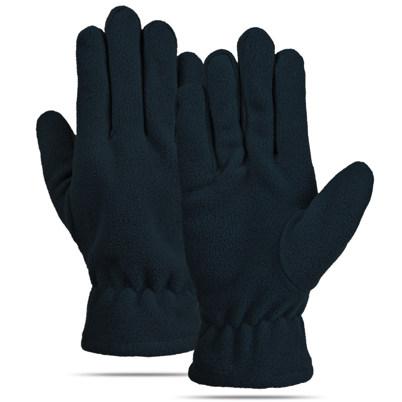 Deportes al aire libre guantes térmicos ciclismo hombres y mujeres dedo completo invierno bicicleta fútbol antideslizante a prueba de viento impermeable guantes de lana