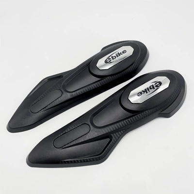 Electric vehicle shell flat fork guard plate universal tire mudguard motorcycle Xunying small turtle car modified accessories (Electric vehicle fender) - a-pair-of-universal-flat-fork-guards