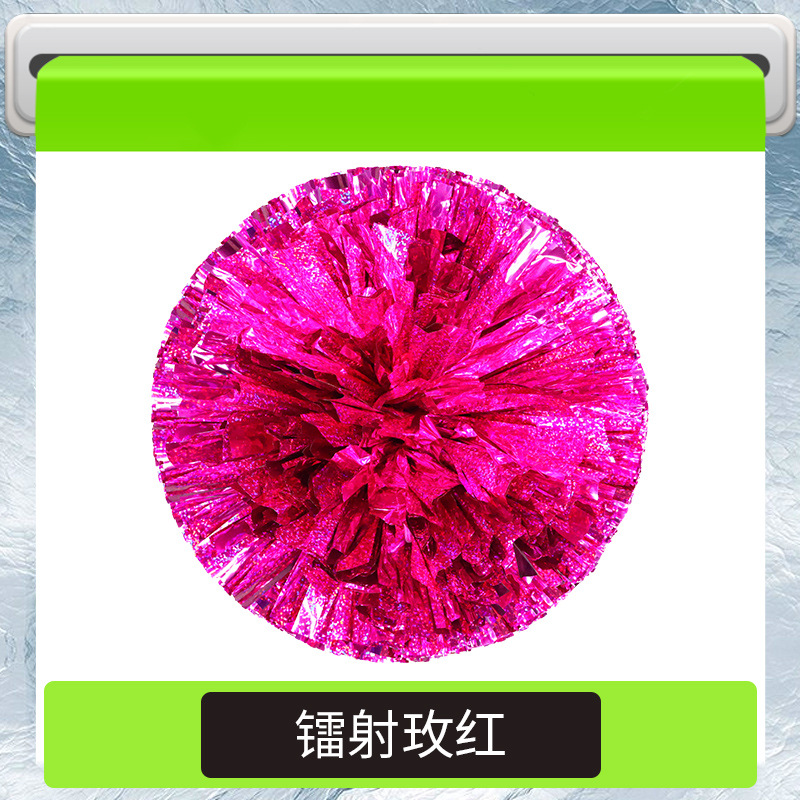 Porristas Bola de flores porristas mano flor mano sacudida flor danza rendimiento mano flor porristas flor bola de color rendimiento