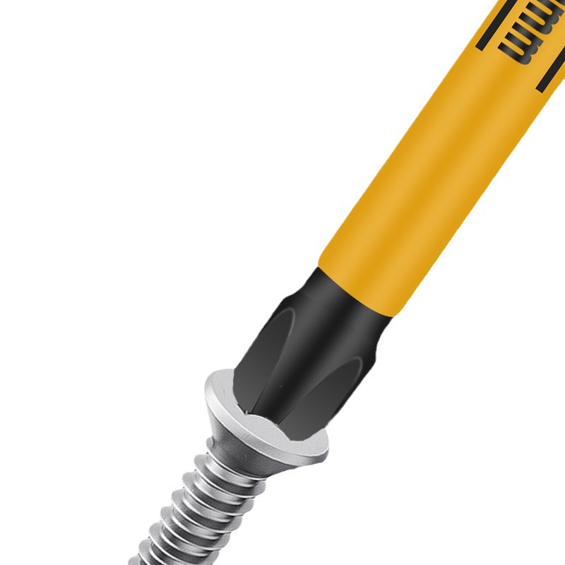 Destornillador eléctrico especial Destornillador de 11 palabras fuerte magnético antideslizante panel de interruptor de aire de toma Traje de herramienta de Apertura de aire