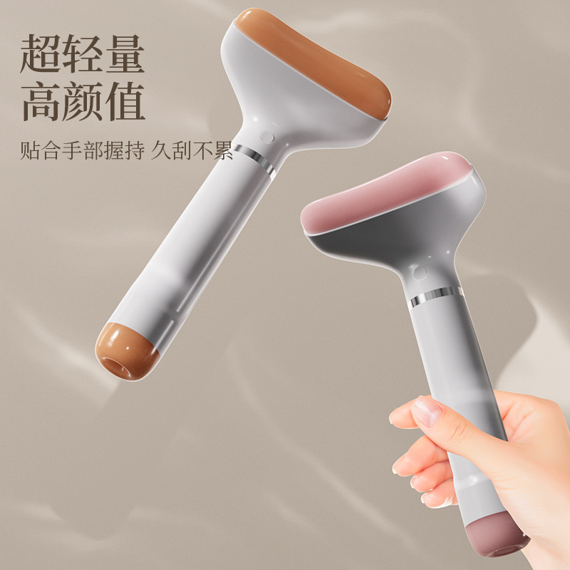 Tabla de masaje facial reafirmante y lifting, instrumento de belleza, masaje manual de meridianos, masaje corporal completo de espalda, piernas y cuello, palo de raspado y relajación muscular