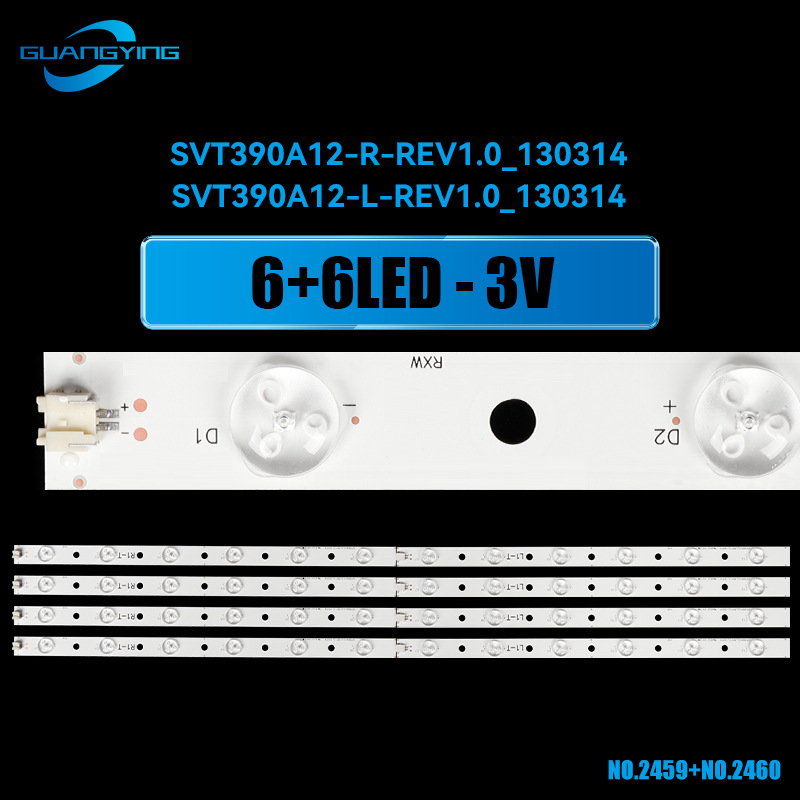 适用东芝39L2300D 39L4353RB电视灯条SVT390A05-L-REV3.0_121114