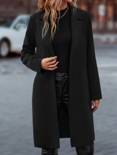 O 81241 V-neck Belted Wool Coat ���së�ش��� �羳�W��