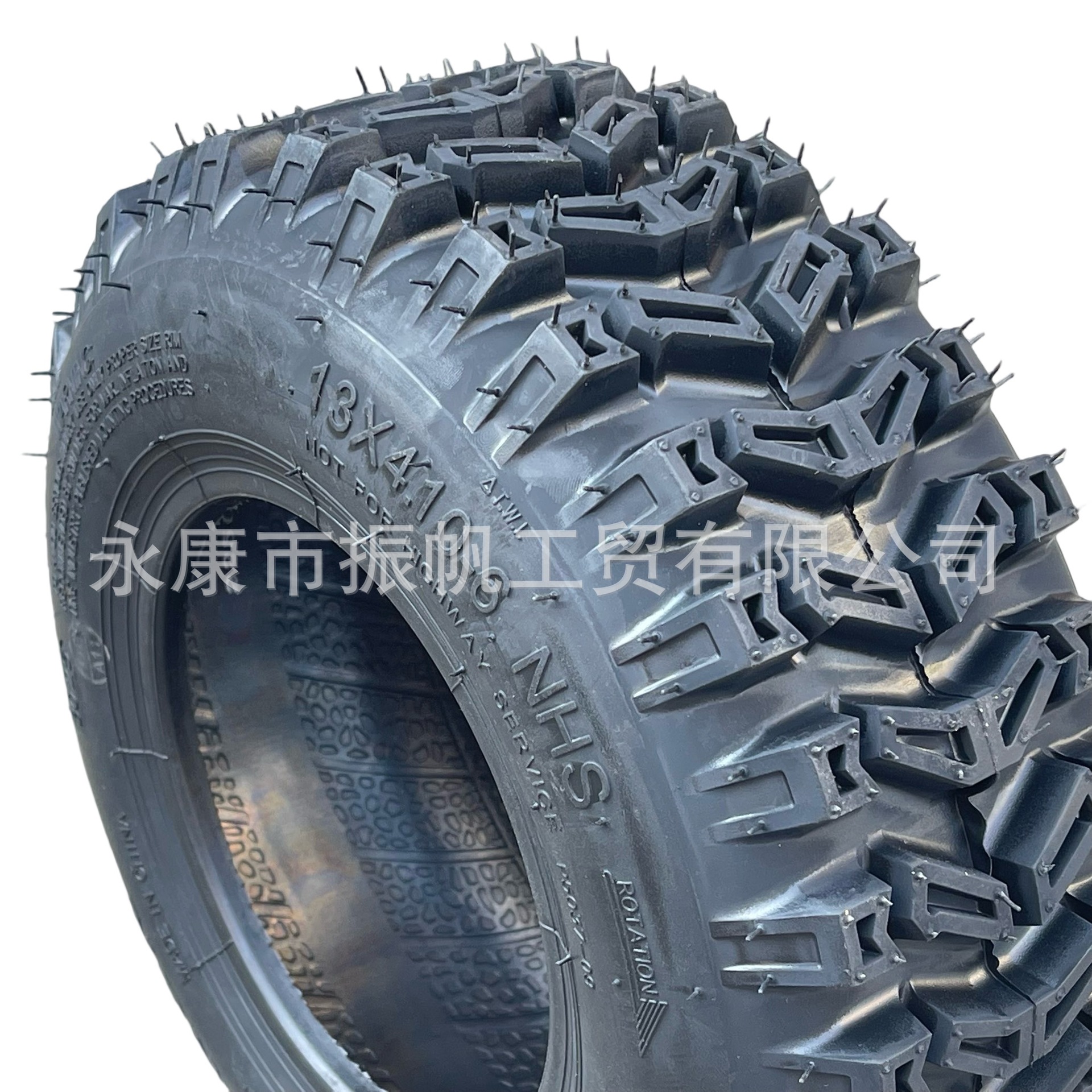 Cuatro ruedas de karting accesorios de motocicleta de playa pequeño toro 13X4.10-6 pulgadas avión neumáticos de vacío de nieve