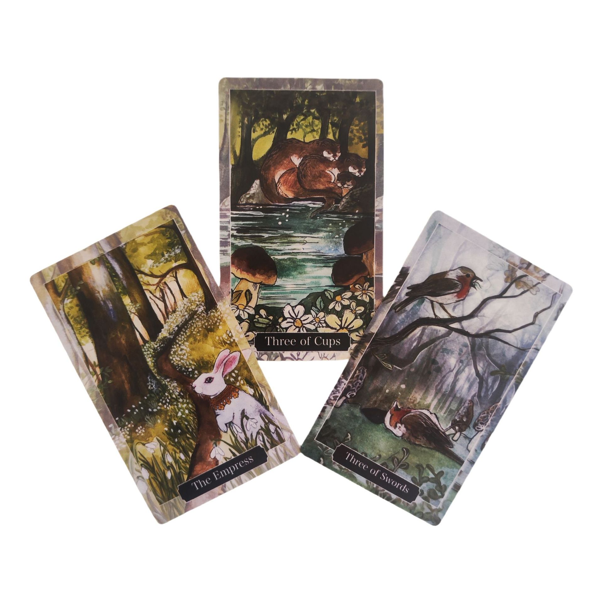 Spirits Of The Woodland Tarot Deck Card Game For Parties_voghion.com