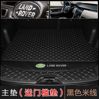 Land Rover Discovery Sport trunk mat, full coverage, for Range Rover Velar, imported car trunk mat (Trunk Mat) - thickened-versionblack-rice-main-pad-default-item