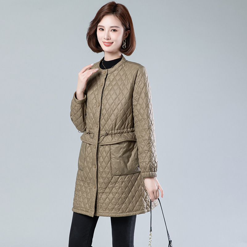 F0160 1540K ÁO KHOÁC NỮ SANTDN ÁO KHOÁC BÔNG MÙA XUÂN THU ĐÔNG TRUNG NIÊN THỜI TRANG NỮ VẢI BÔNG G04 SẢN PHẨM MỚI