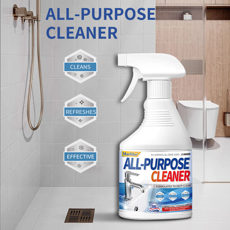 Cross-Border Bathroom Cleaner Cleaning Spray Toilet Kitchen Floor Toilet Porcelain Surface Descaling Multi-Functional Stain Removal Cross-Border Bathroom Cleaner Cleaning Spray Toilet Kitchen Floor Toilet Porcelain Surface Descaling Multi-Functional Stain Removal