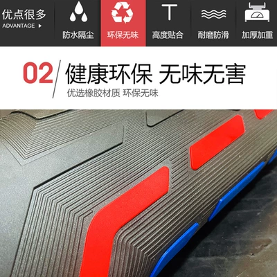 Three-Stripes Waterproof and Anti-Slip Foot – Motorcycle pedals