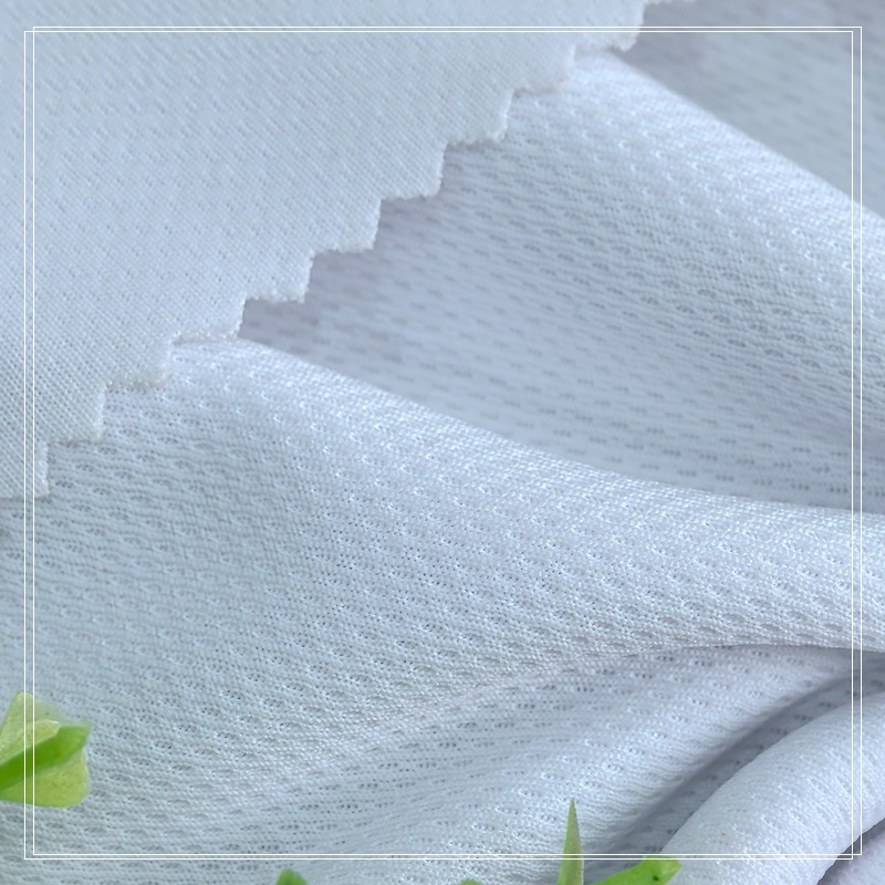 吸湿速干鸟眼蜂巢网眼布运动T恤篮球服校服吸汗速干柔软亲肤环保