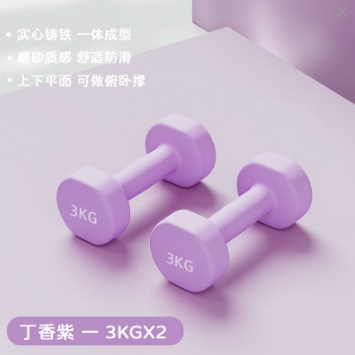 Dumbbelle mujer acondicionamiento físico equipo doméstico para niños y hombres combinación de hierro puro Dumbbelle entrenamiento braquial de la escuela primaria