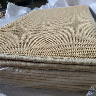 Factory Direct Supply Sisal Blanket Cat Scratching Pad Gray Bleached Original Color Dyeing Round Square
