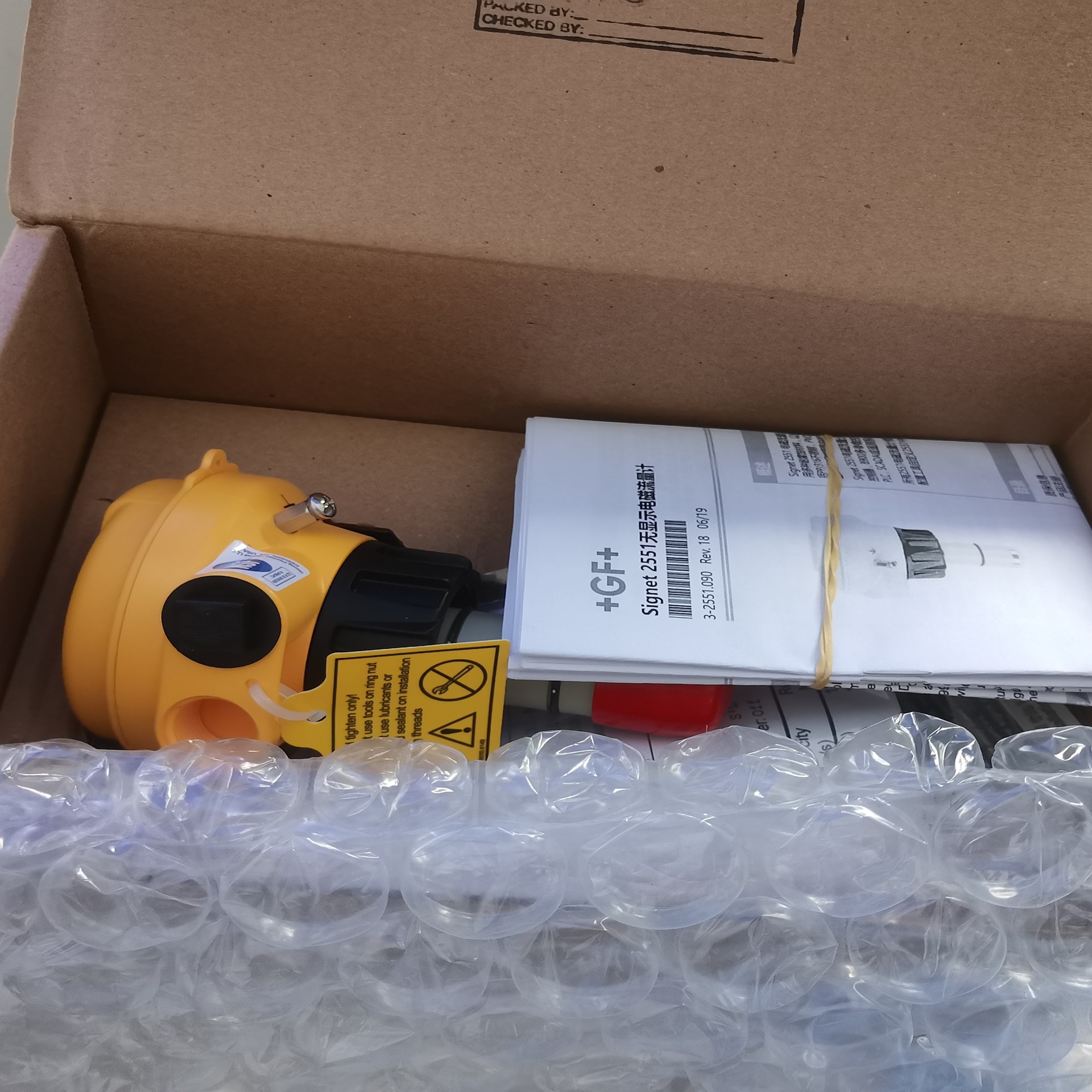 美国+GF+电磁流量计3-2551-P0-11流量传感器