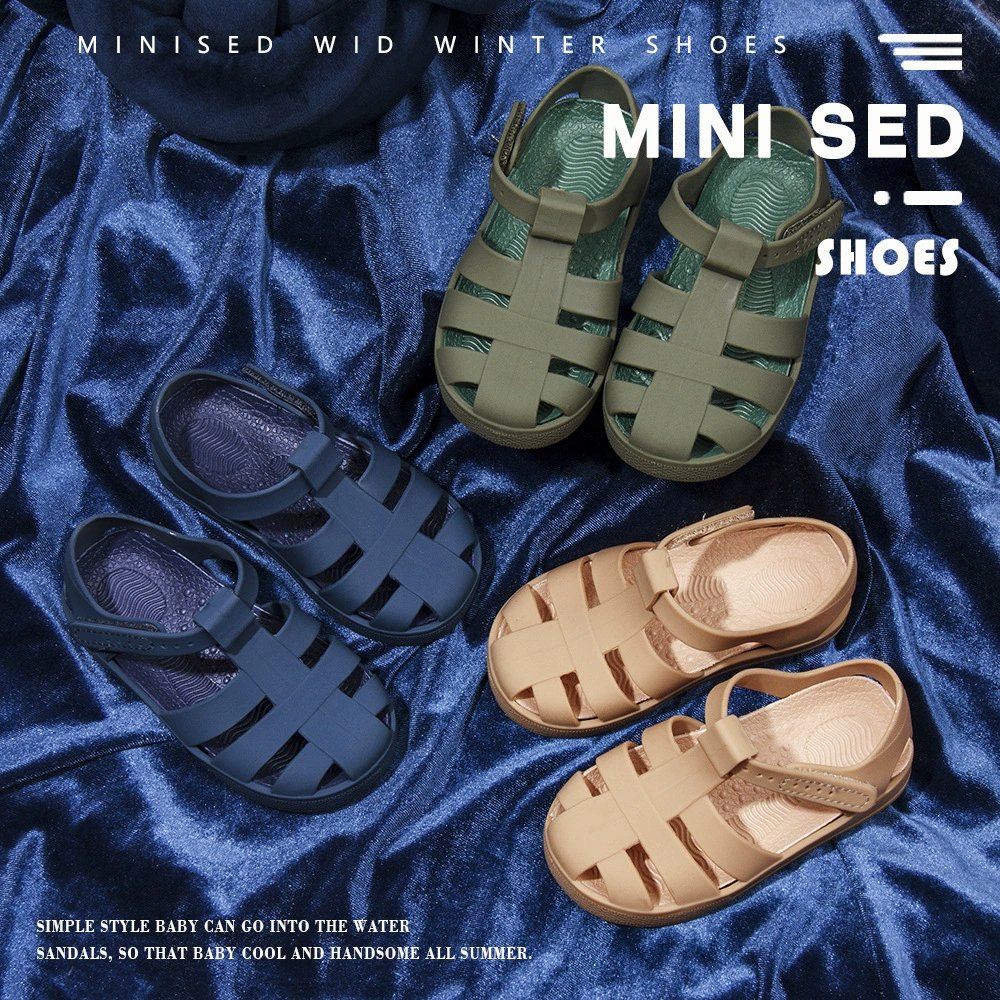 Весенние новые детские сандалии YECOMINI римские туфли