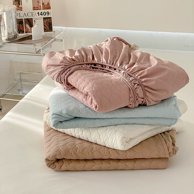 Quilted sheet, mattress, simple and elegant design, washable, increased thickness