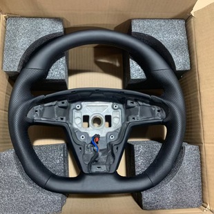 Suitable for ModelX/S 21-23 YOKE disc modification D disc Tesla steering wheel modification carbon fiber