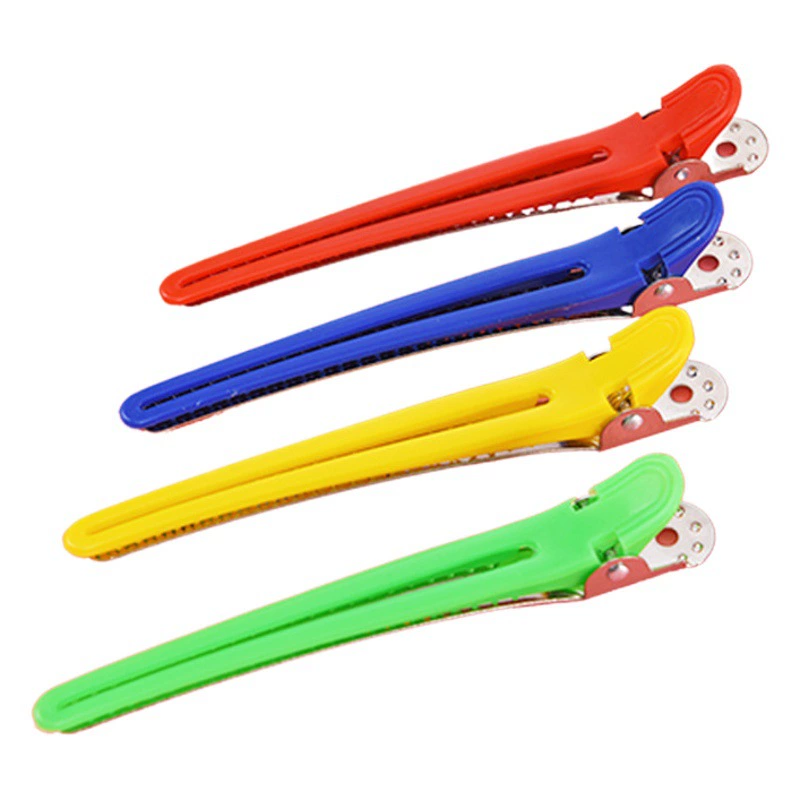 Заколки-крокодилы для окрашивания, разделения и фиксации волос, заколки-уточки/бесследные заколки для волос из нержавеющей стали для домашнего использования (трансграничная торговля)