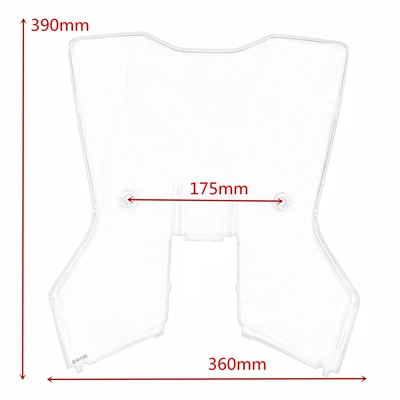 790 ADV 19-22 modified: Motorcycle front windshield
