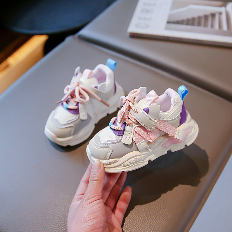 Tekaški copati Daddy Shoes za deklice Elegantni zračni mrežasti čevlji za fantke_voghion.com