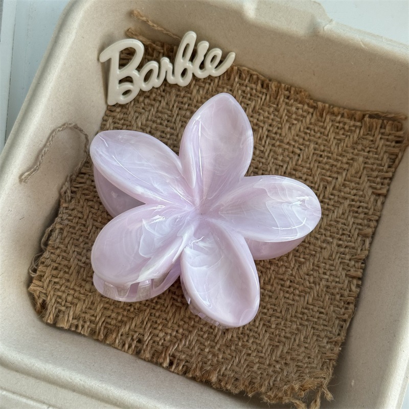 Cute Lady Sweet Women's Plumeria Plastic Hair Claws display picture 4