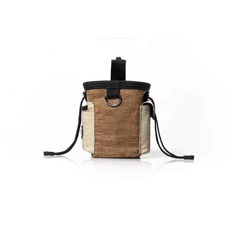 커피 허리 가방-로고 없음