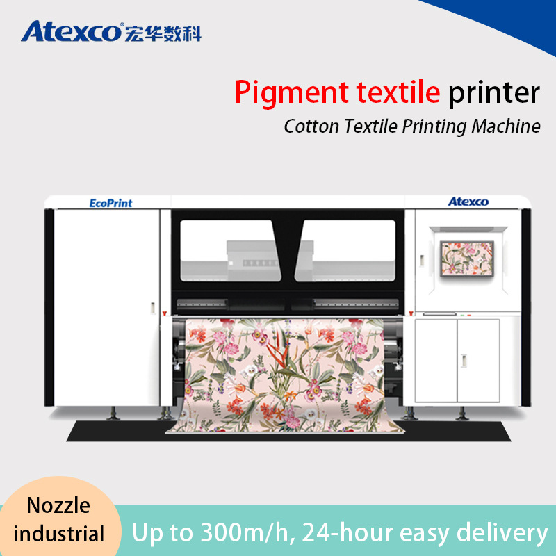Atexco direct to fabric pigment textile printer cotton woven