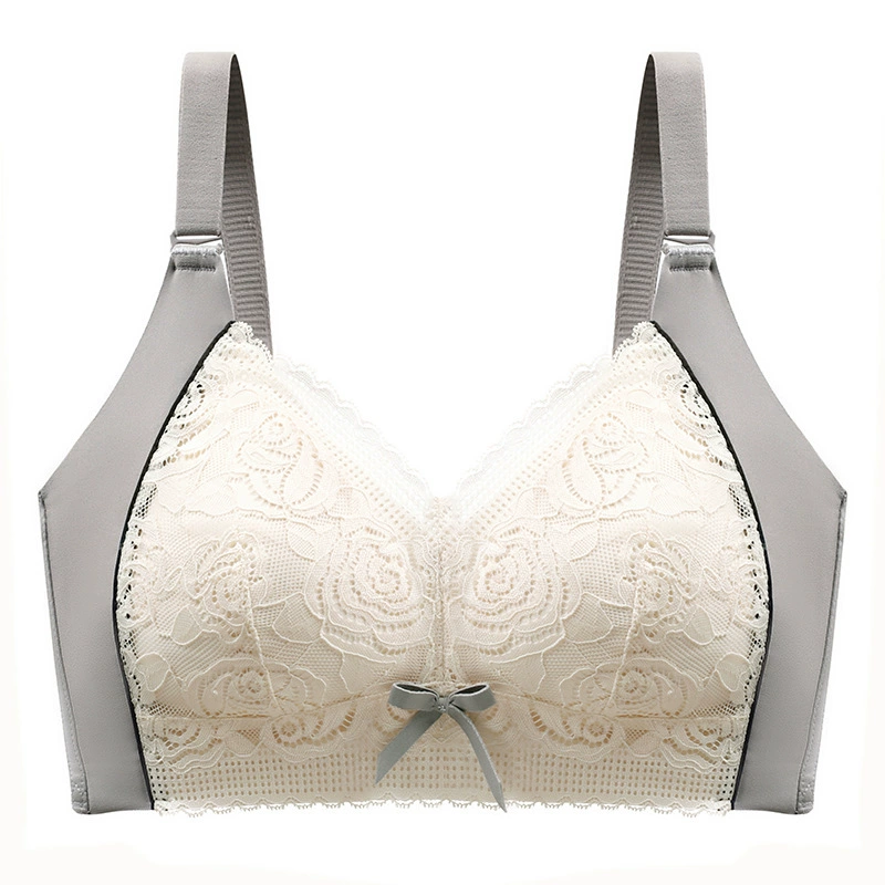 Latex ultra thin underwear, tea cup, supporting wireless bra