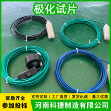管道防腐控制工程 模拟漏点极化试片 埋地管道电位测试器 直流试