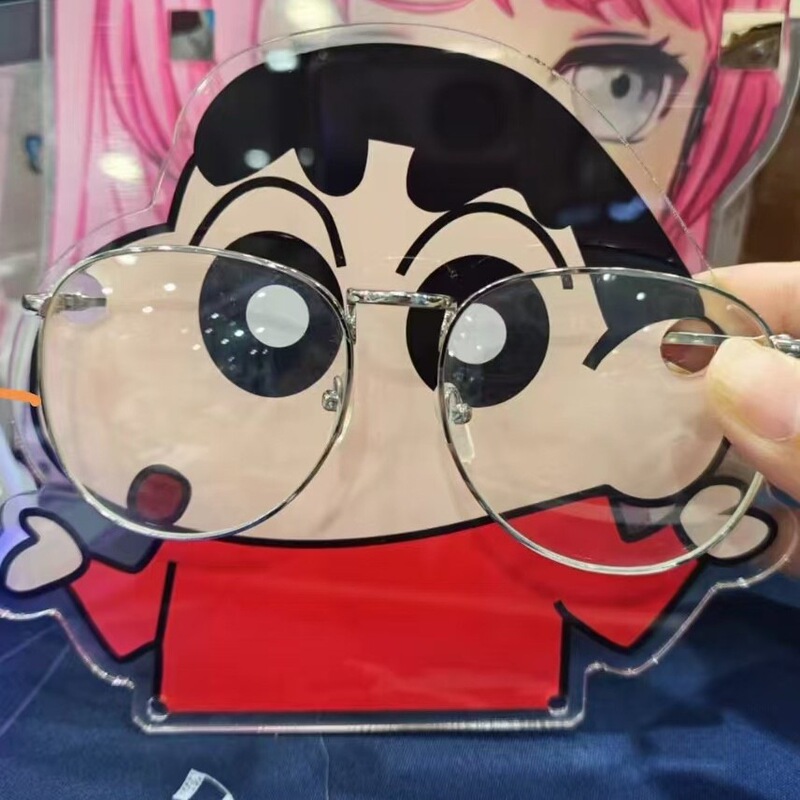 かわいいメガネスタンド、見栄えの良いアイディスプレイスタンド、デスクトップ装飾品|undefined
