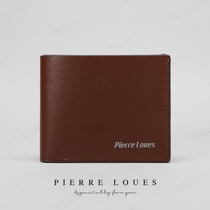 Cartera masculina corta, multi-tarjeta, casual, ligera y de alta calidad