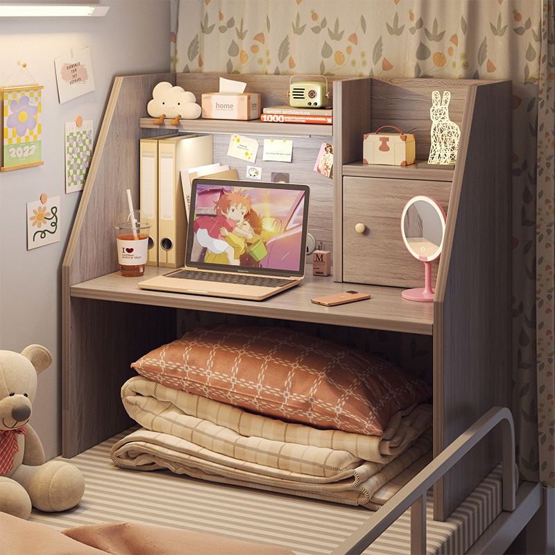 Bed Table, College Dormitory Artifact Desk, Writing Desk, Dormitory Upper Bunk, Lazy Laptop Table, Small Table
